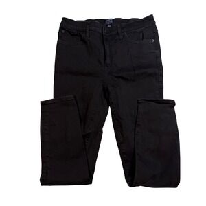 J.Crew 9 Mid Rise Skinny Black Jeans‎ Womens Size 29 Style AG727